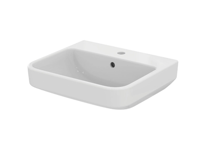 I.LIFE B - T4609 - Semi-pedestal ceramic washbasin _ Ideal Standard