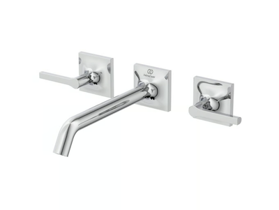 JOY NEO - BD154 - 3 hole wall-mounted washbasin tap with individual rosettes _ Ideal Standard