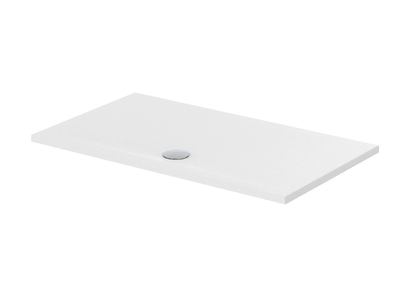 STRADA + - Anti-slip rectangular ceramic shower tray _ Ideal Standard