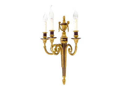 LUXURY FOUNDRY CLASSIC 510 - Brass wall lamp _ Il Bronzetto