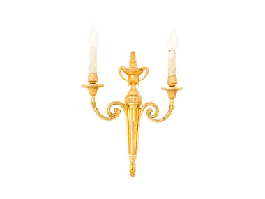 LUXURY FOUNDRY CLASSIC 519 - Brass wall lamp _ Il Bronzetto