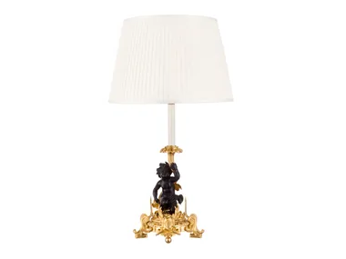 LUXURY FOUNDRY MYTHO 650 - Fabric table lamp _ Il Bronzetto