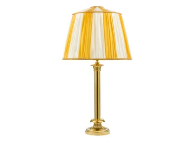LUXURY FOUNDRY PALMIRA 740 - Brass and fabric table lamp _ Il Bronzetto