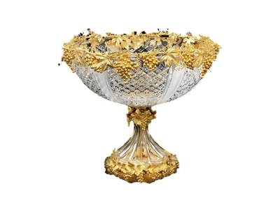LUXURY FOUNDRY REGGIA 136 - Crystal centerpiece _ Il Bronzetto