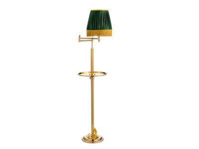 TIMELESS STUDIO 415 - Fabric floor lamp with swing arm _ Il Bronzetto