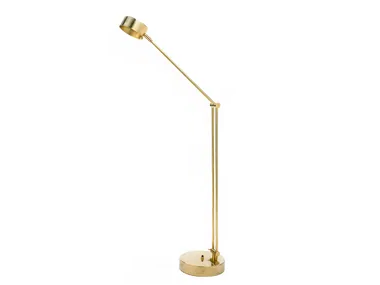 TIMELESS URBAN 40 - Adjustable brass floor lamp _ Il Bronzetto