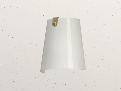 BELL 287.04 - LED glass wall light _ Il Fanale
