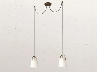 BELL 287.10 - Blown glass pendant lamp _ Il Fanale