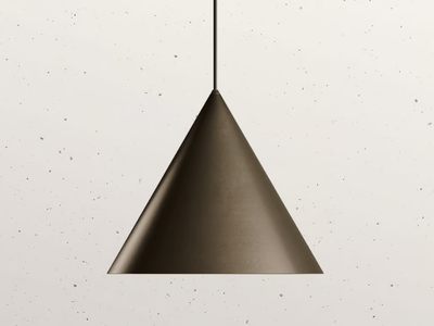 CONE 286.02 - Iron pendant lamp _ Il Fanale