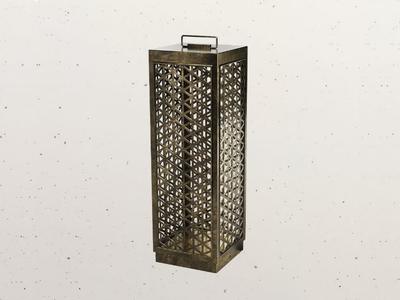 GRID - LED brass floor lamp _ Il Fanale