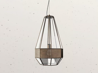 MASSIRA - Brass pendant lamp _ Il Fanale