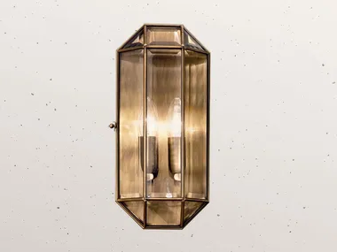 RILEGATO 401.00.80 - Brass and glass wall light _ Il Fanale