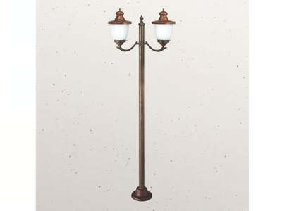 VENEZIA 248.20 - LED metal garden lamp post _ Il Fanale