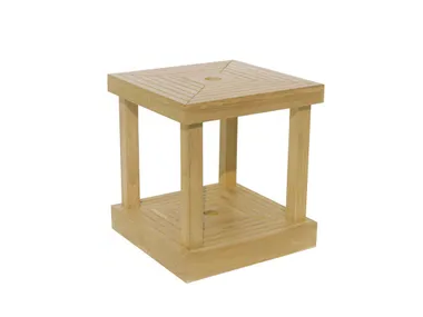 BASE - Wooden coffee table _ Il Giardino di Legno