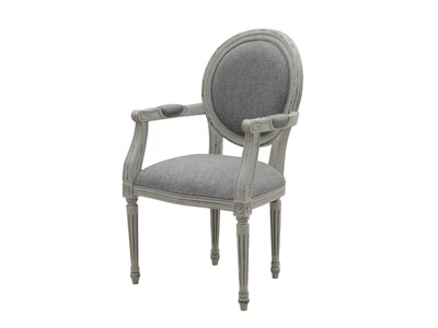 MOZAIC - Fabric chair with armrests _ Il Giardino di Legno