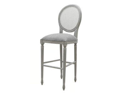 MOZAIC - Solid wood stool with footrest _ Il Giardino di Legno