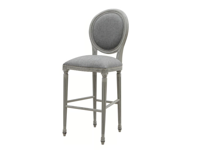 MOZAIC - Solid wood stool with footrest _ Il Giardino di Legno