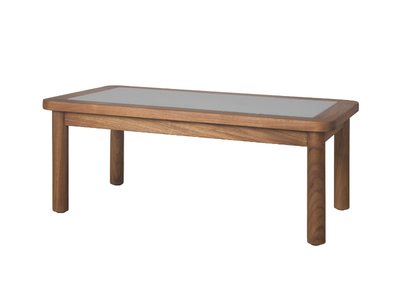 RING - Rectangular wood and glass garden side table _ Il Giardino di Legno