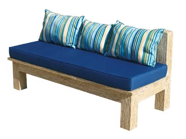 WHITE SAND - Wooden garden bench _ Il Giardino di Legno