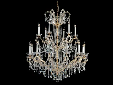L770/12+6 - LED crystal chandelier _ Il Paralume Marina