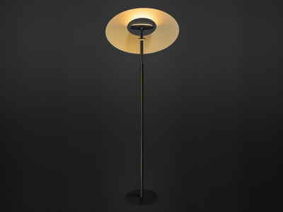 EYE IN THE SKY F1 - LED Anodized aluminium floor lamp _ ILFARI