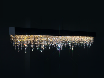 FROZEN EYES H C - LED pendant lamp with crystals _ ILFARI