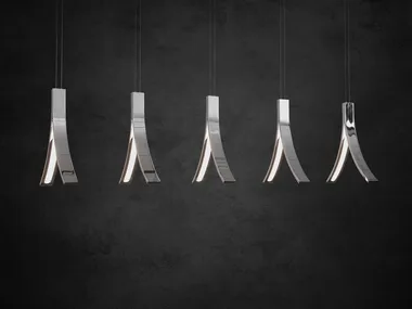 STREAM H5 XL - LED metal pendant lamp _ ILFARI