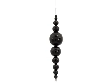 TEARS FROM MOON H1 XL - Blown glass pendant lamp _ ILFARI
