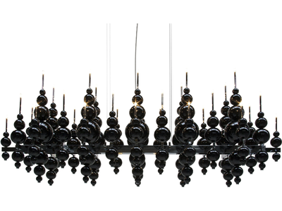 TEARS FROM MOON H34+4 - Glass pendant lamp _ ILFARI