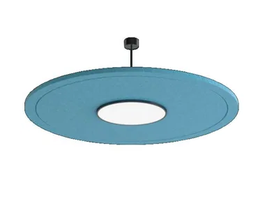 CIRC - Acoustic recycled plastic pendant lamp _ IMPACT ACOUSTIC®