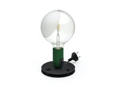 FLOS - LAMPADINA GREEN - LED sandblasted glass table lamp _ In Stock