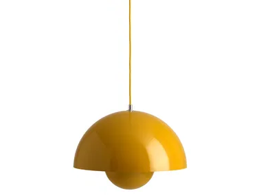 &TRADITION - FLOWERPOT VP7 MUSTARD - Metal pendant lamp _ In Stock