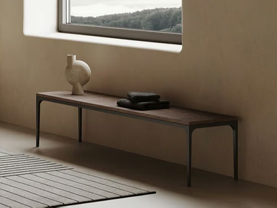 GRATE - Marble Bathroom bench _ INBANI