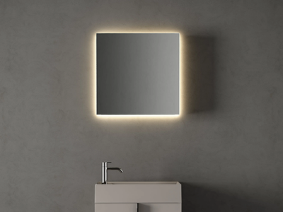 PARAL - Wall-mounted mirror with integrated lighting _ INBANI