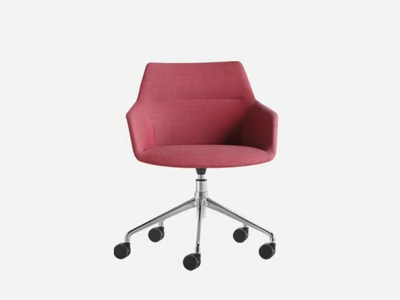 DUNAS XS - Height-adjustable fabric office chair with castors _ INCLASS