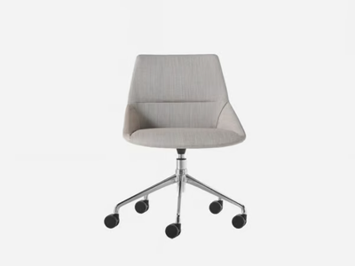 DUNAS XS - Height-adjustable fabric office chair with castors _ INCLASS