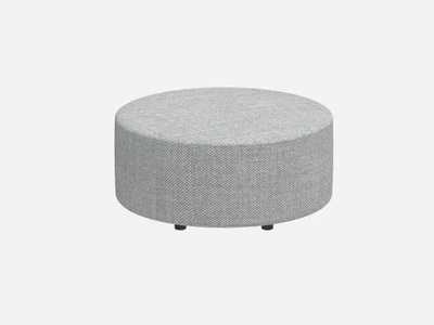 ENTROPY - Upholstered fabric pouf _ INCLASS