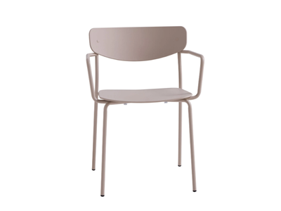 LEA - Stackable polypropylene chair with armrests _ INCLASS