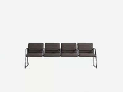 LIN TAPIZ - Freestanding fabric beam seating _ INCLASS