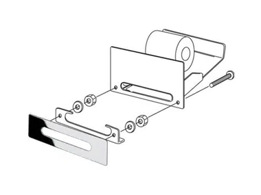 A04270 - Metal Toilet roll holder _ INDA®