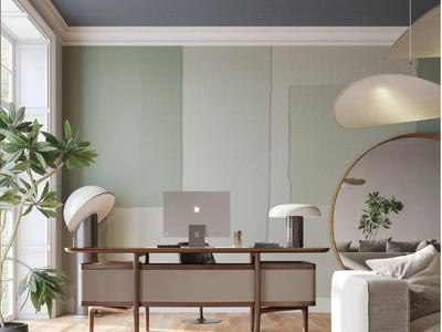 ASSEMBLAGE - Wallpaper _ Inkiostro Bianco
