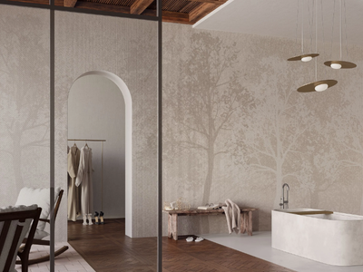 BIRCH - Digital printing wallpaper _ Inkiostro Bianco