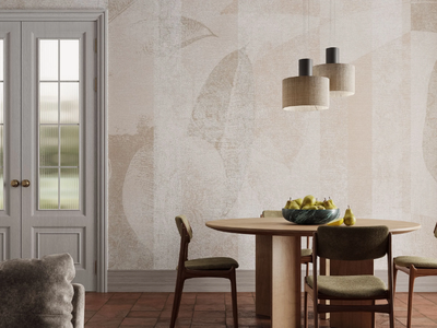 BRIGHT LEAVES - Digital printing wallpaper _ Inkiostro Bianco