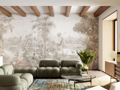 GREIGE - Digital printing wallpaper _ Inkiostro Bianco