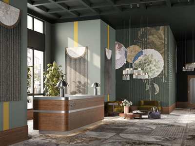 MIRABILIS - Digital printing wallpaper _ Inkiostro Bianco