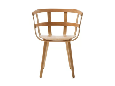 JULIE - Wooden chair with armrests _ Inno