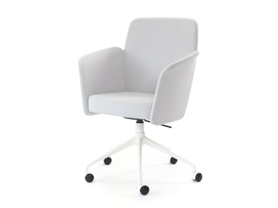 TAIVU MEETING YXL - Swivel trestle-based chair with armrests _ Inno