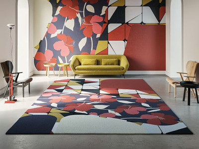 60S - Rug with geometric shapes _ Instabilelab
