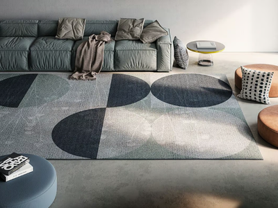 CIRCUM - Rug with geometric shapes _ Instabilelab