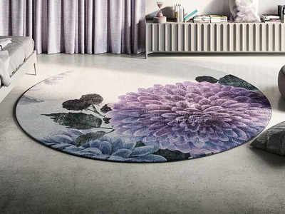COLETTE - Rug with floral pattern _ Instabilelab